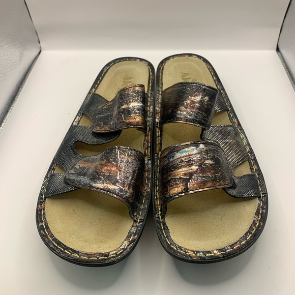 Alegria Camille Earthen size 39 sandals slip on 8.5US - Picture 5 of 11